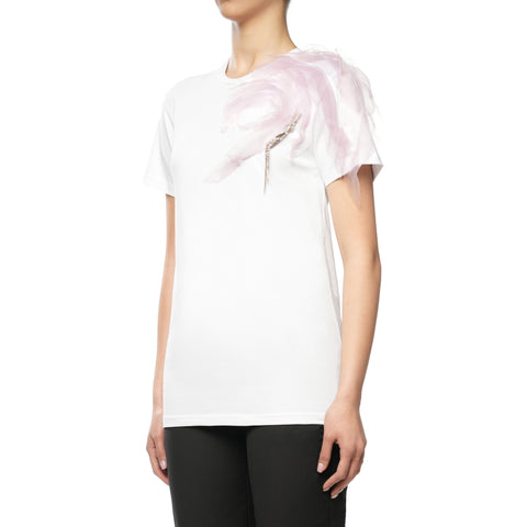Black t-shirt with birds