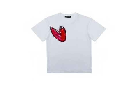 Cacao t-shirt with birds