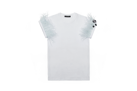 T-shirt with cross