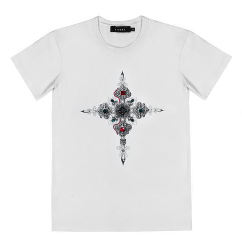 Cacao t-shirt with birds